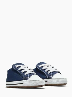 Converse Chuck Taylor Baby Canvas Trainers Blue/White Clearance