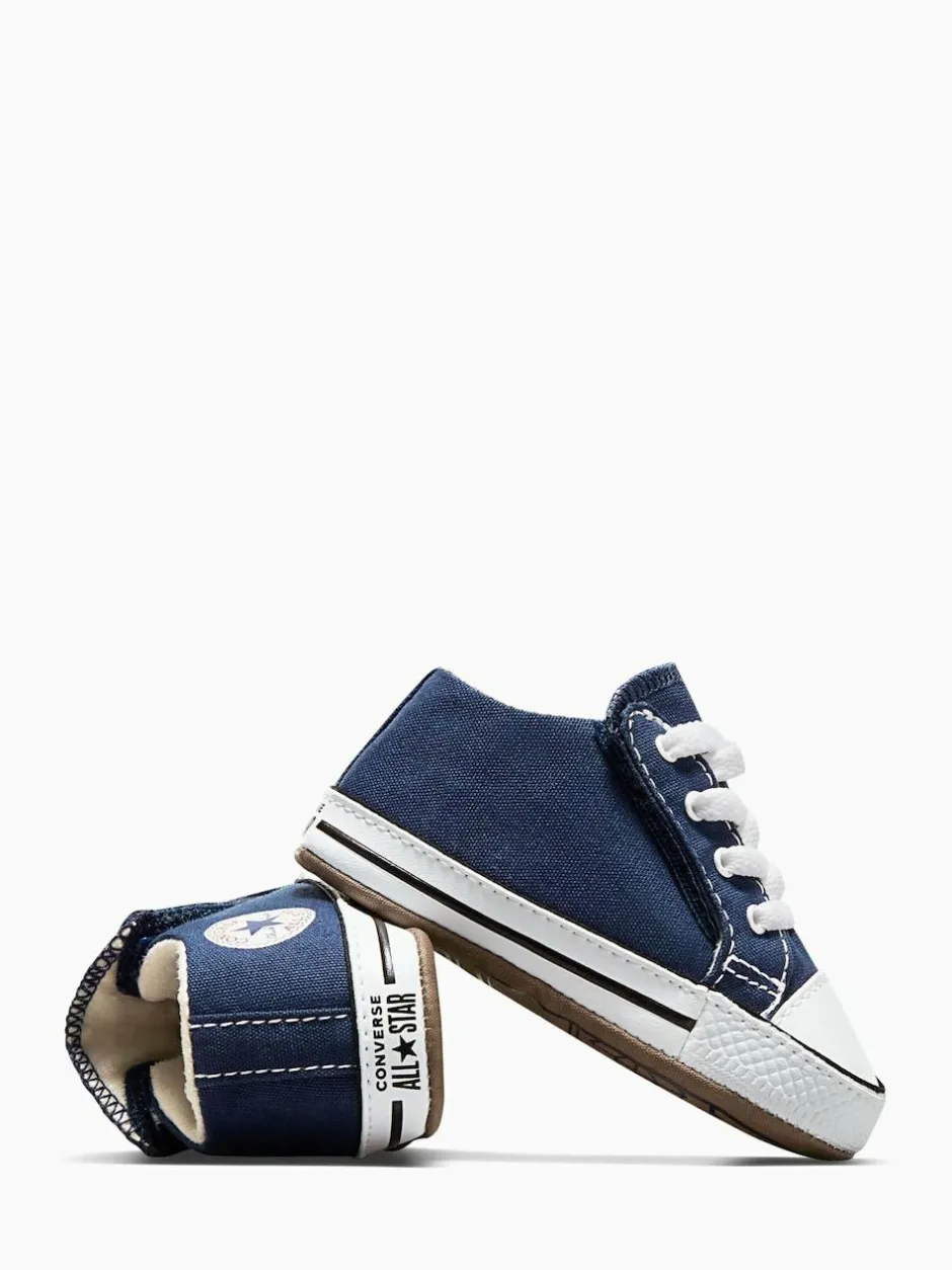 Converse Chuck Taylor Baby Canvas Trainers Blue/White Clearance