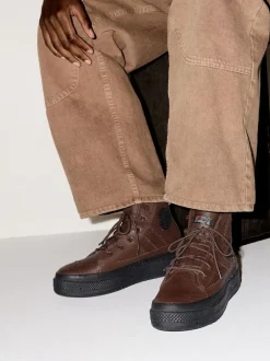 Converse Brown Chuck Taylor All Star Waterproof Counter Climate Boots Discount