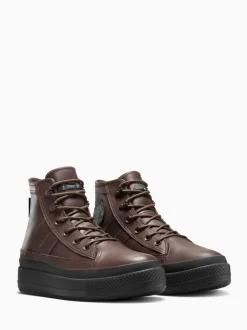 Converse Brown Chuck Taylor All Star Waterproof Counter Climate Boots Discount