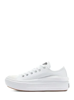 Converse All Star Move Chuck Ox Platform Trainers White Online