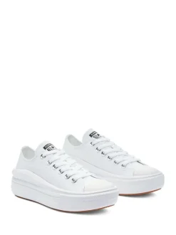 Converse All Star Move Chuck Ox Platform Trainers White Online