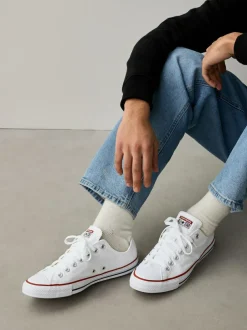 Converse Chuck Ox Trainers White Off Clearance