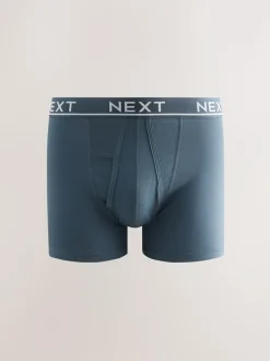Next Core Grey/ Greens A-Front Boxers 10 Pack Sale