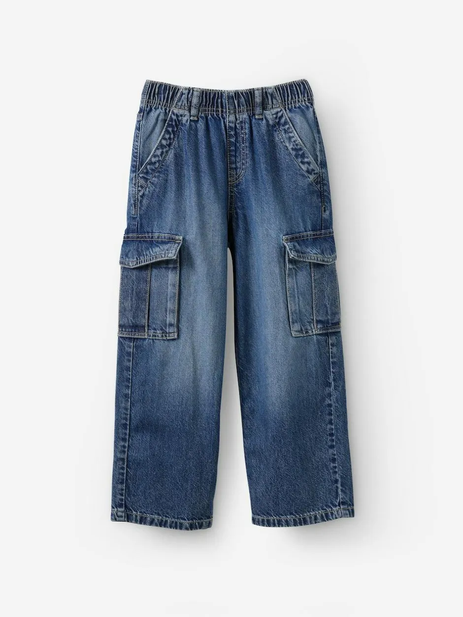 Cotton On Taylor Denim Jeans Blue Marl Outlet