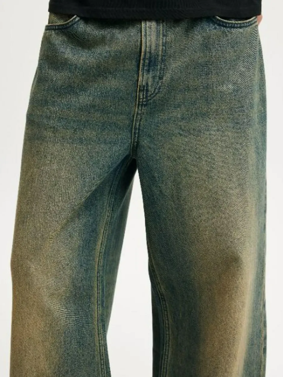 Cotton On Blue Super Baggy Jeans New