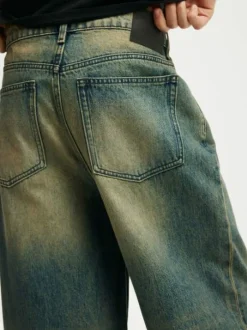 Cotton On Blue Super Baggy Jeans New