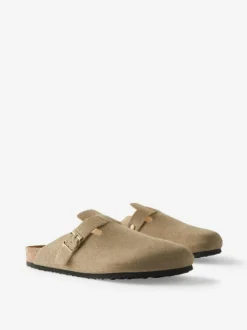 Cotton On Closed Toe Buckle Slide Shoes Natural Best