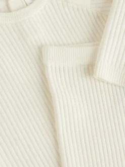 Next Cream Baby Knitted Jumper and Leggings Set 2 Piece (0mths-3yrs) Online