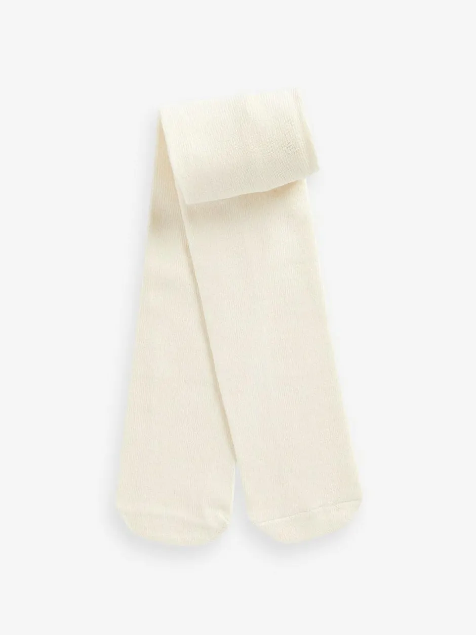 Next Baby Tights 2 Pack (0mths-2yrs) Cream Discount