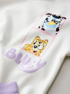 Next Cream Bluey Shorts Set (12mths-7yrs) Discount