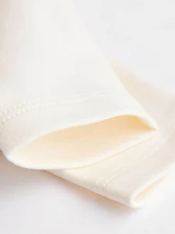 Next Cream Essential Baby Long Sleeve Bodysuits 5 Pack Outlet