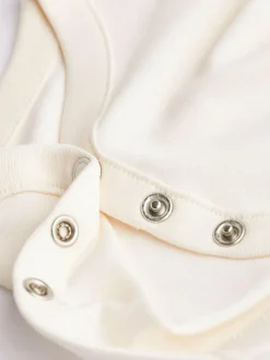 Next Cream Essential Baby Short Sleeve Bodysuits 5 Pack Hot