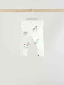 Next Baby Sweater and Joggers Set 2 Piece (0mths-2yrs) Cream Floral Hot