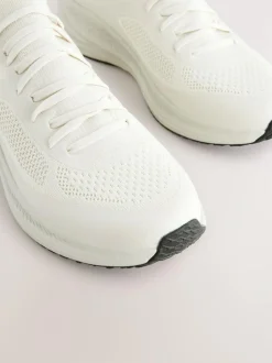 Next Knitted Trainers Cream Discount