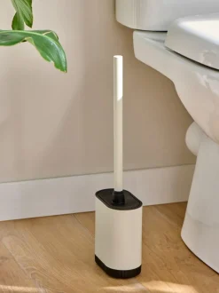 Next Cream Natural Slimline Silicone Toilet Brush Discount