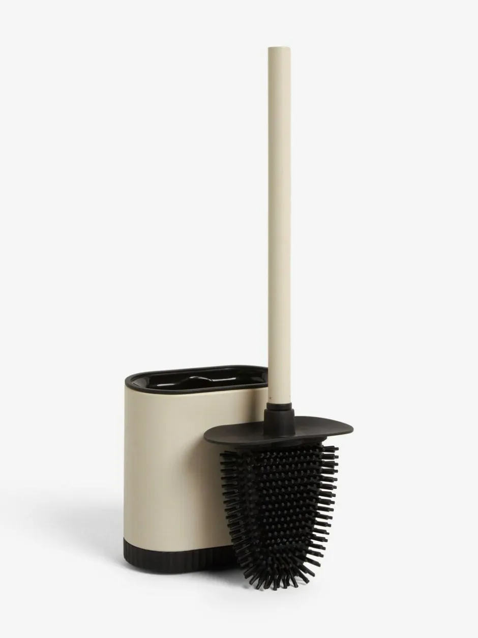 Next Cream Natural Slimline Silicone Toilet Brush Discount