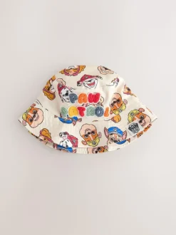 Next Cream Paw Patrol Bucket 100% Cotton Hat (1-10yrs) Discount