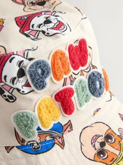 Next Cream Paw Patrol Bucket 100% Cotton Hat (1-10yrs) Discount