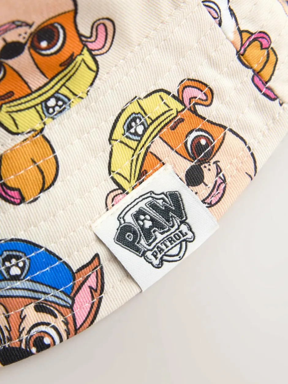 Next Cream Paw Patrol Bucket 100% Cotton Hat (1-10yrs) Discount