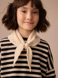 Next Cream Triangle Tie Scarf (3-16yrs) Discount