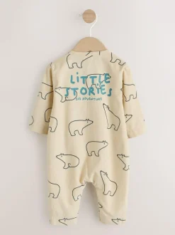 Next Baby Romper (0mths-2yrs) Cream/Blue Polar Bear Online
