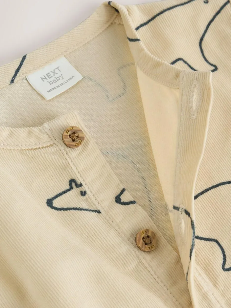 Next Baby Romper (0mths-2yrs) Cream/Blue Polar Bear Online