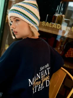 Next Cream/Pink/Green Knitted Beanie Hat Hot