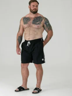 D555 Black YARROW Full Length Swim Shorts Best