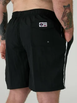 D555 Black YARROW Full Length Swim Shorts Best