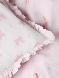 Next Dancers Supersoft 100% Cotton Percale 200 Thread Count Duvet Cover and Pillow Case Set Clearance
