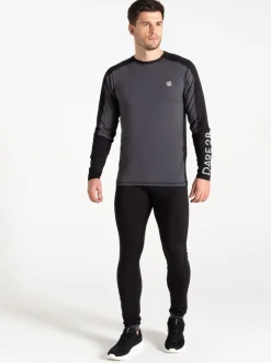 Dare 2b Mens Exchange IV Thermal Baselayer Black Set Discount