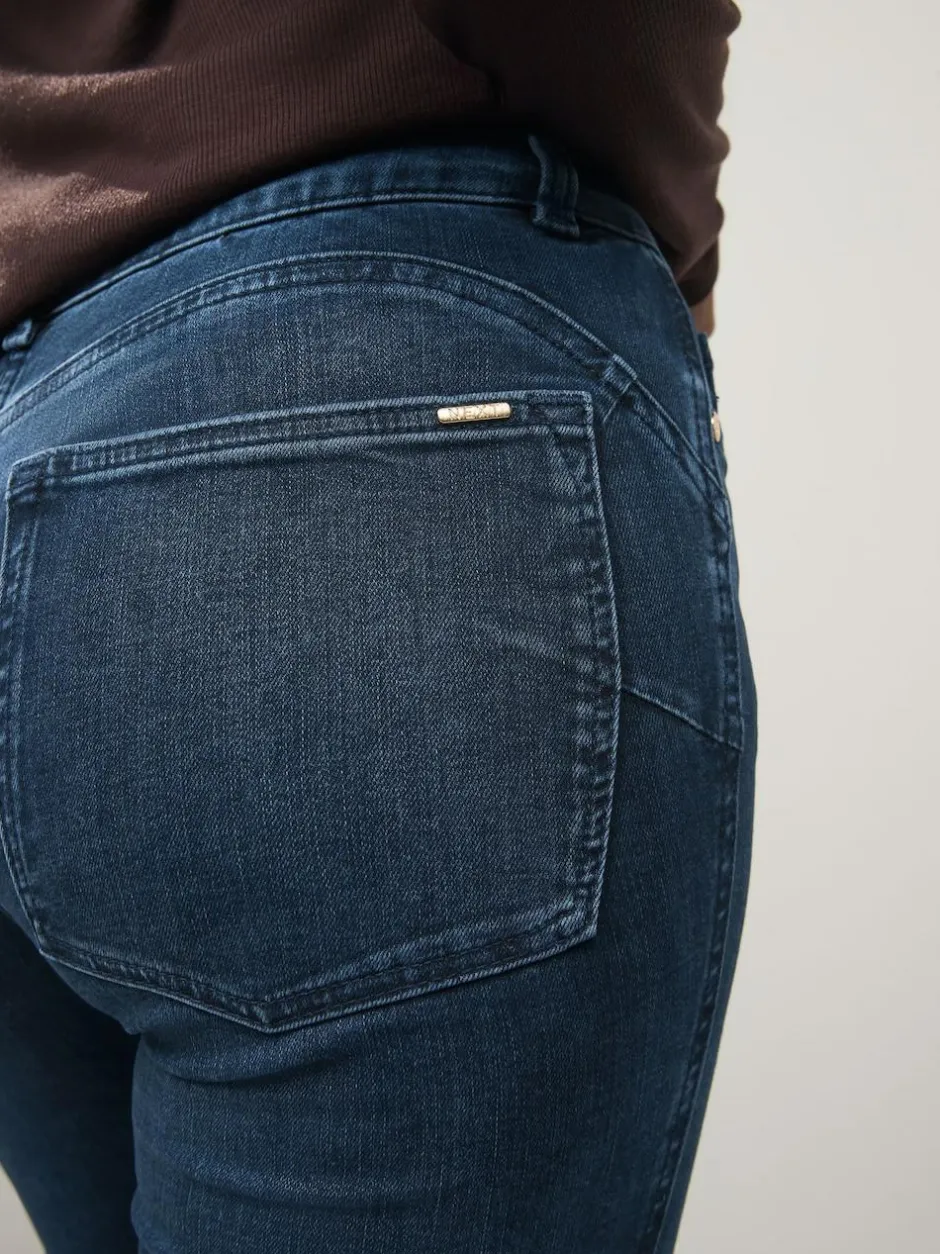 Next Lift Slim And Shape Skinny Jeans Dark Blue Denim Online