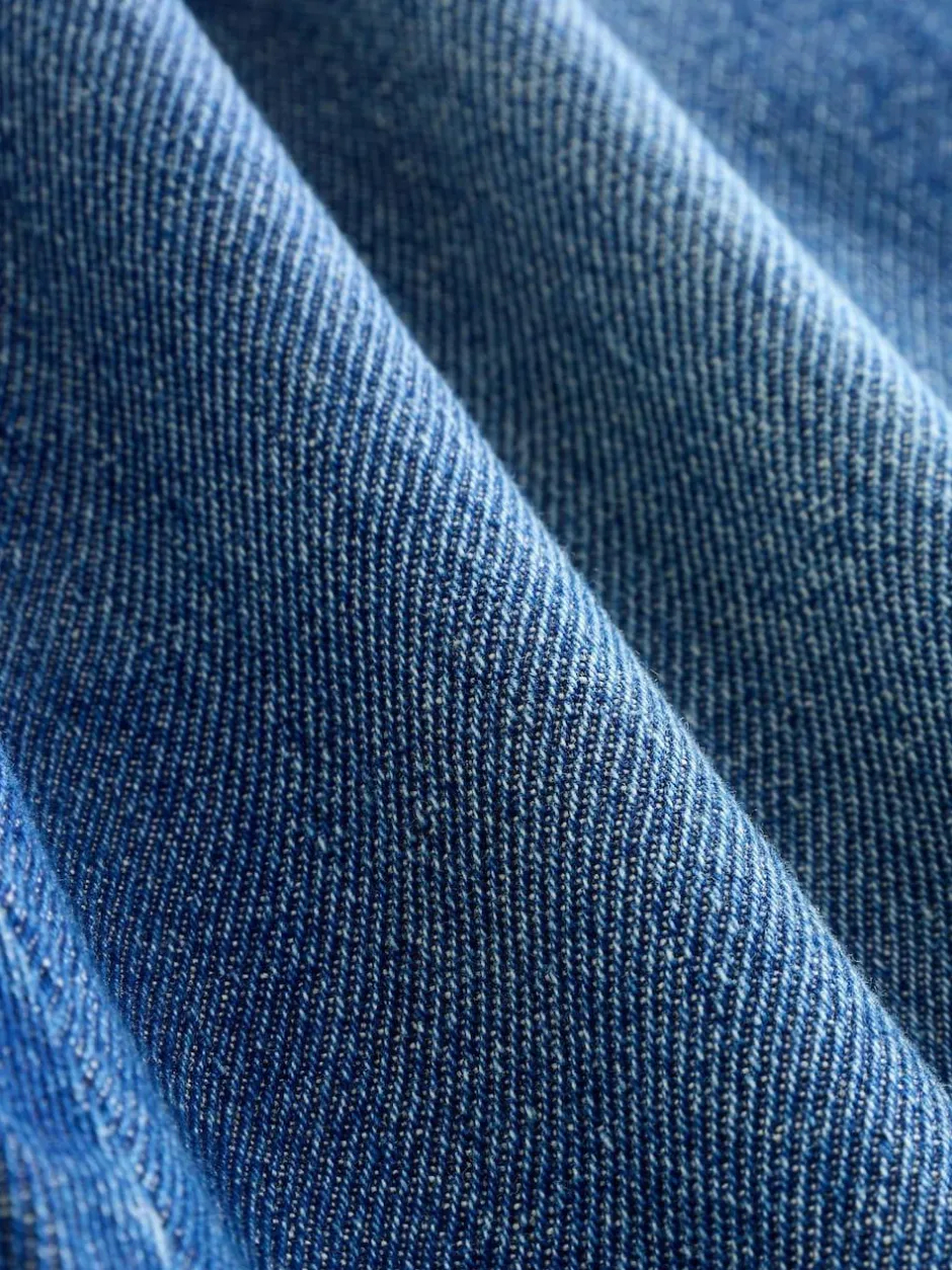 Next Dark Blue Denim Wide Leg Jeans (3mths-7yrs) New