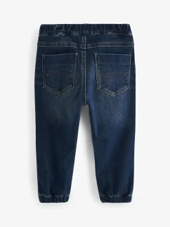 Next Joggers Jeans With Comfort Stretch (3mths-7yrs) Dark Blue Clearance