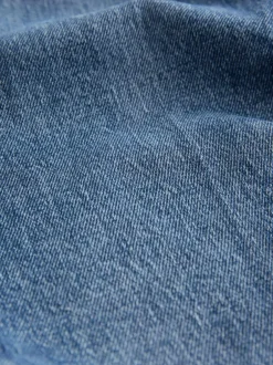 Next Patch Pocket Wide Leg Jeans Dark Blue