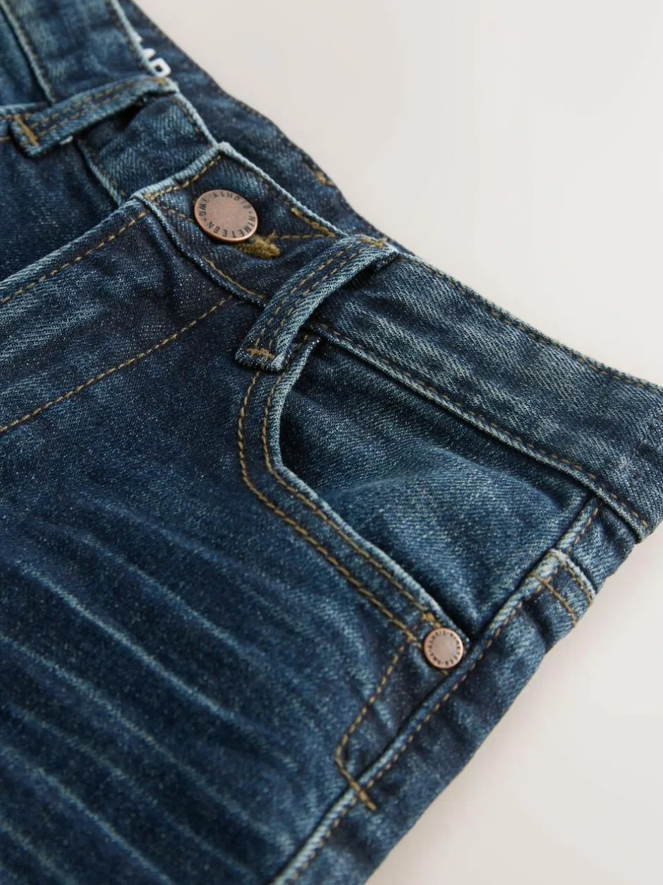 Next Regular Fit Authentic Denim Jeans (3-16yrs) Dark Blue Discount