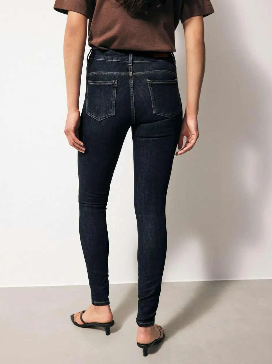Next Skinny 360° Stretch Jeans Dark Blue Clearance