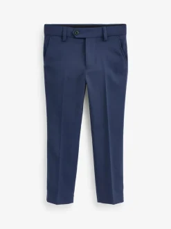 Next Dark Blue Skinny Fit Suit Trousers (12mths-16yrs) Discount