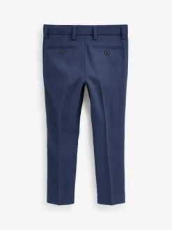 Next Dark Blue Skinny Fit Suit Trousers (12mths-16yrs) Discount