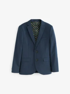 Next Dark Blue Tailored Fit Suit Jacket (12mths-16yrs) Online