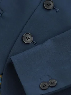 Next Dark Blue Tailored Fit Suit Jacket (12mths-16yrs) Online