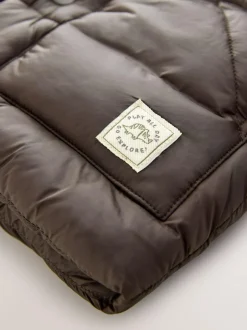 Next Dark Brown Padded Gilet (3mths-10yrs) Best