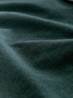 Next Dark Green Soft Touch Oxford Long Sleeve Shirt Online