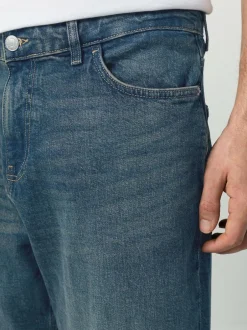 Next Dark Tint Baggy Fit Vintage Wash Denim Jeans Online