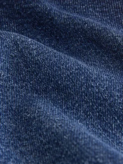 Next Relaxed Denim Pleated Shorts (3-16yrs) Dark Wash Outlet