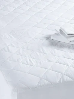 Next Deep Mattress Fresh 100% Cotton Protector Clearance