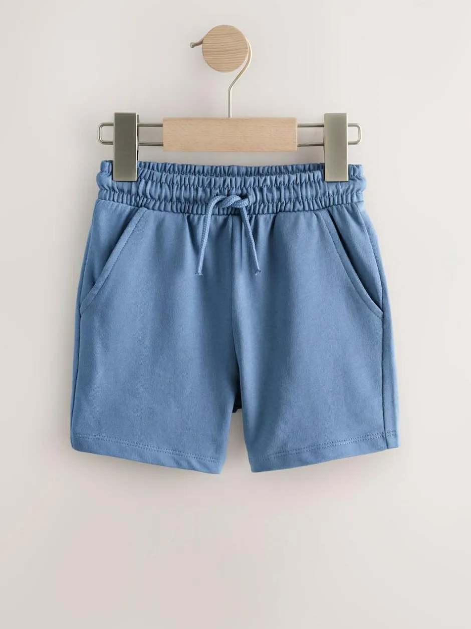 Next Denim Blue Jersey Shorts (3mths-7yrs) Outlet