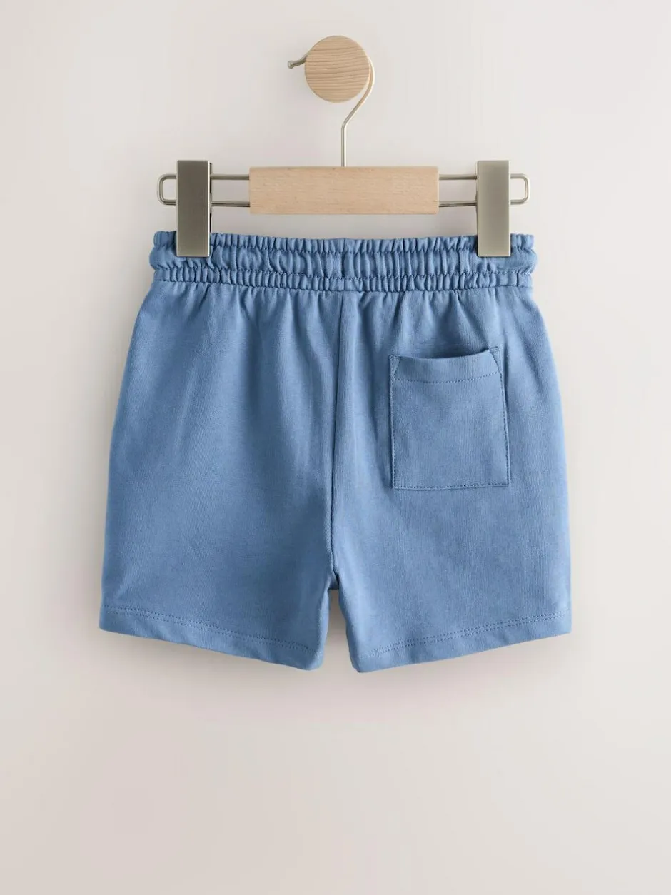 Next Denim Blue Jersey Shorts (3mths-7yrs) Outlet