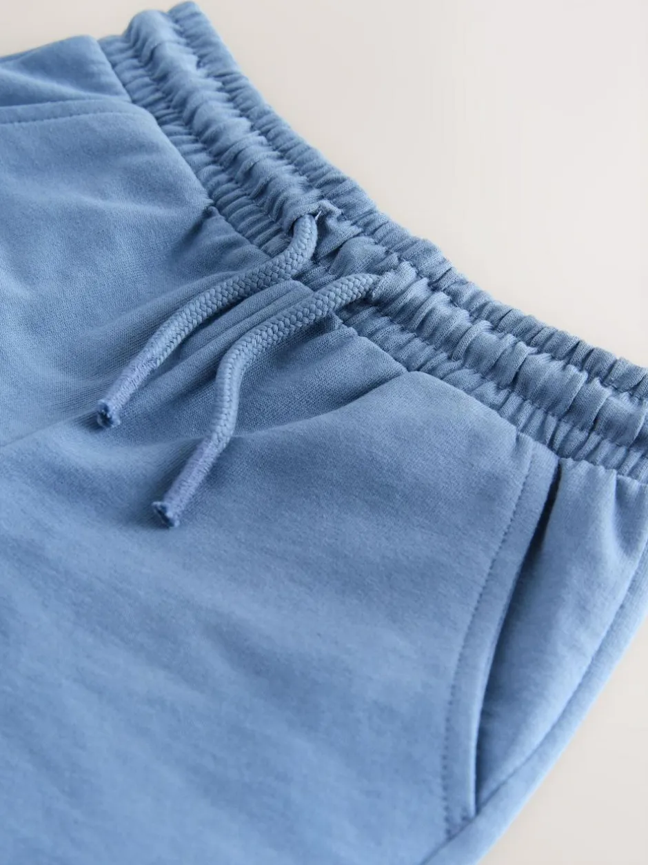 Next Denim Blue Jersey Shorts (3mths-7yrs) Outlet